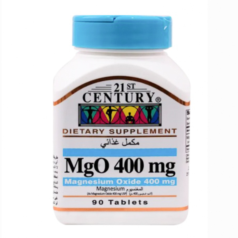 21 CENTURY MAGNESIUM (MGO)400MG 90 TABLETS