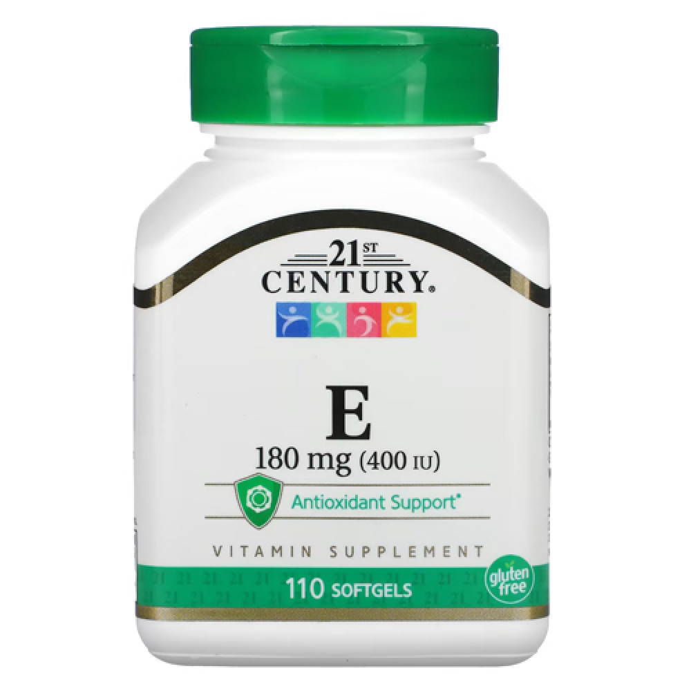 21 Century Vitamin E 400IU 110 Capsules