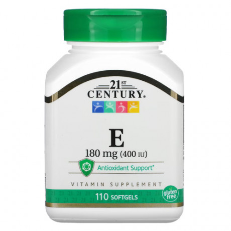 21 Century Vitamin E 400IU 110 Capsules