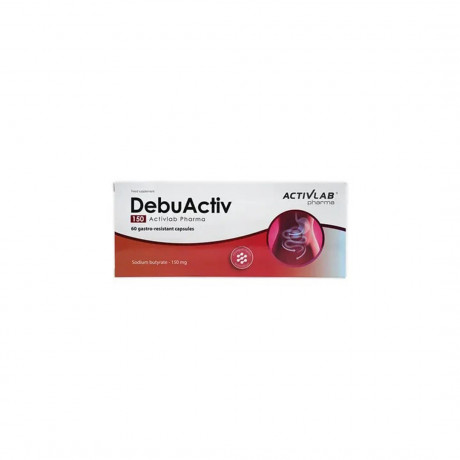 ACTIVLAB DEBUACTIV SODIUM BUTYRATE 150MG 60 CAPSULES