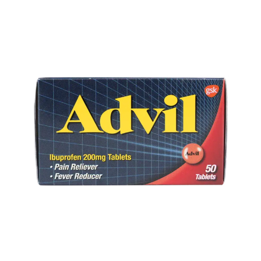 Advil 200mg 50 Tablets