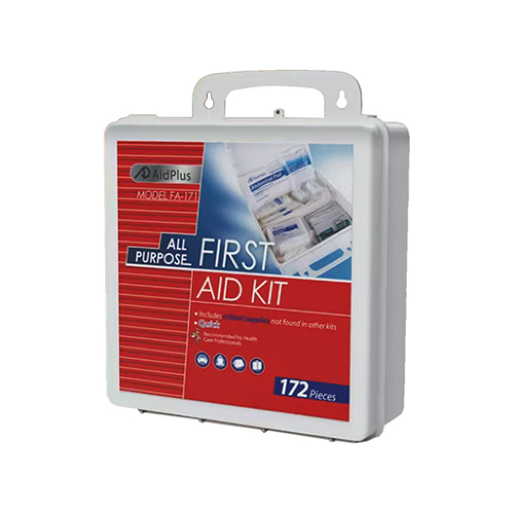 AidPlus First Aid Kit 172 Pieces