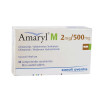 Amaryl M 2/500mg 30 Tablets