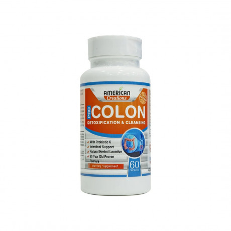 AMERICAN CREATIONS PRO COLON 60CAPSULES