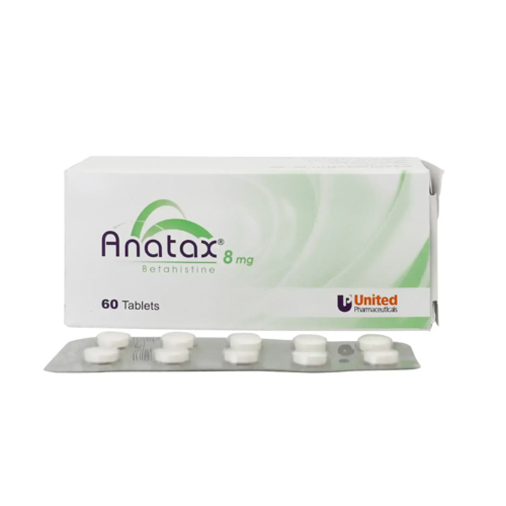 Anatax 8mg 60 Tablets