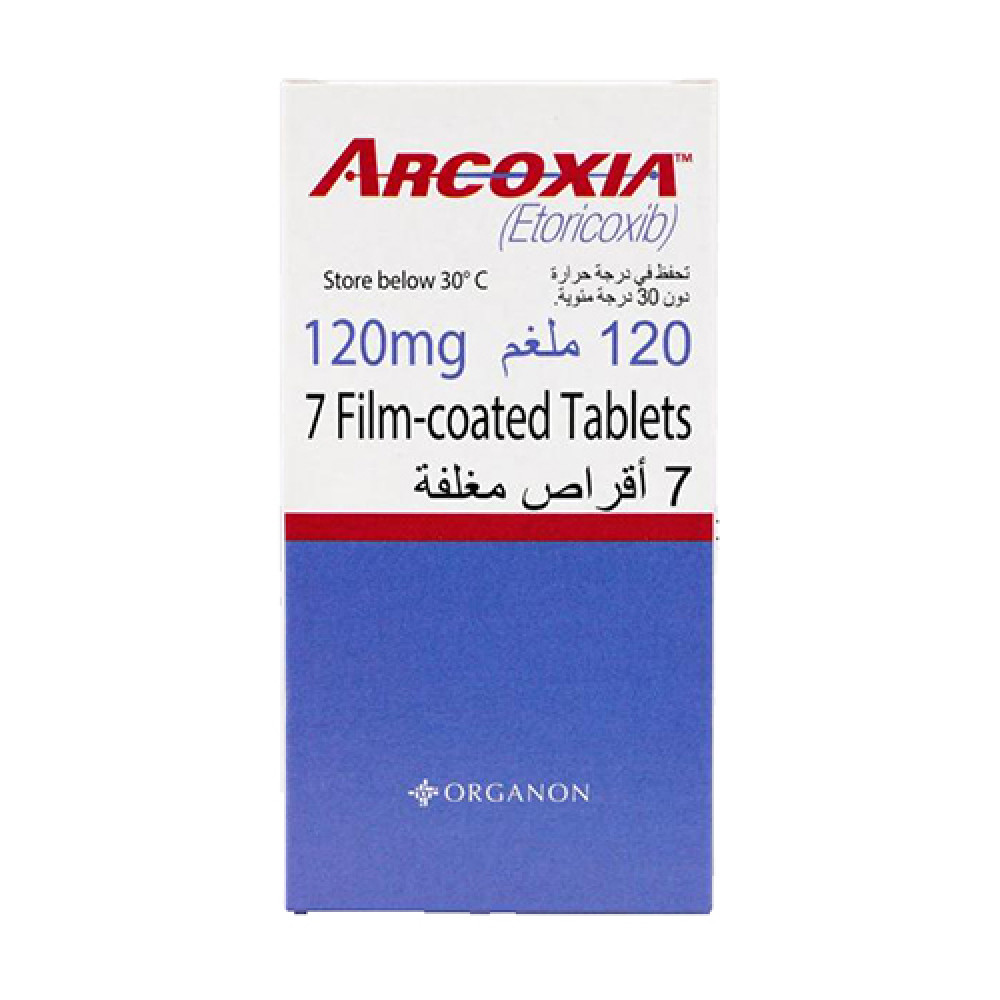 Arcoxia 120mg 7 Tablets