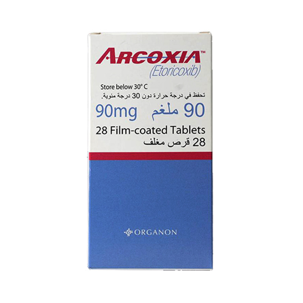 Arcoxia 90mg 28 Tablets