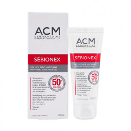 Acm Sebionex SPF 50+ Mattifying Sunscreen Gel 40ml