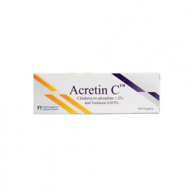 Acretin C 1.2% & 0.025% Gel 30 Grams