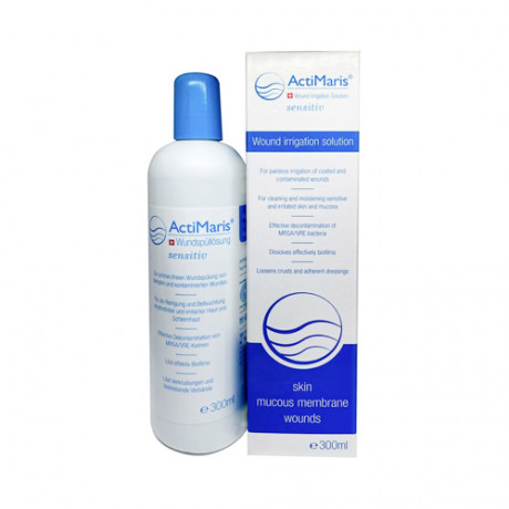 Actimaris Sensitive Wound Irrigation Solution 300ml