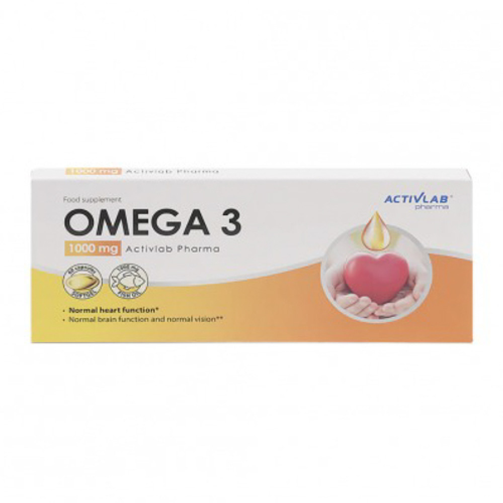 Activlab Pharma Omega 3 1000mg 60 Capsules