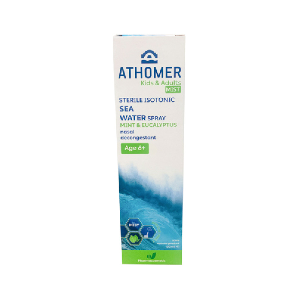 Athomer Isotonic Mint & Eucalyptus Nasal Spray 100ml
