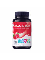 Livs Vitamin B-12 Raspberry Flavoured 60 Gummies