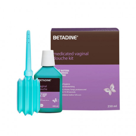 Betadine Vaginal Douch Kit 250ml