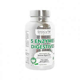 Biocyte 5 Enzymes Digestive 60 Capsules