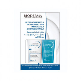 Bioderma Atoderm Cream 500ml+Shower Gel 200ml - Offer
