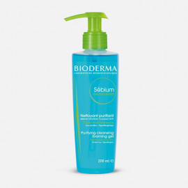 Bioderma Sebium Purifying Cleansing Foaming Gel - Combination to Oily Skin, 200ml