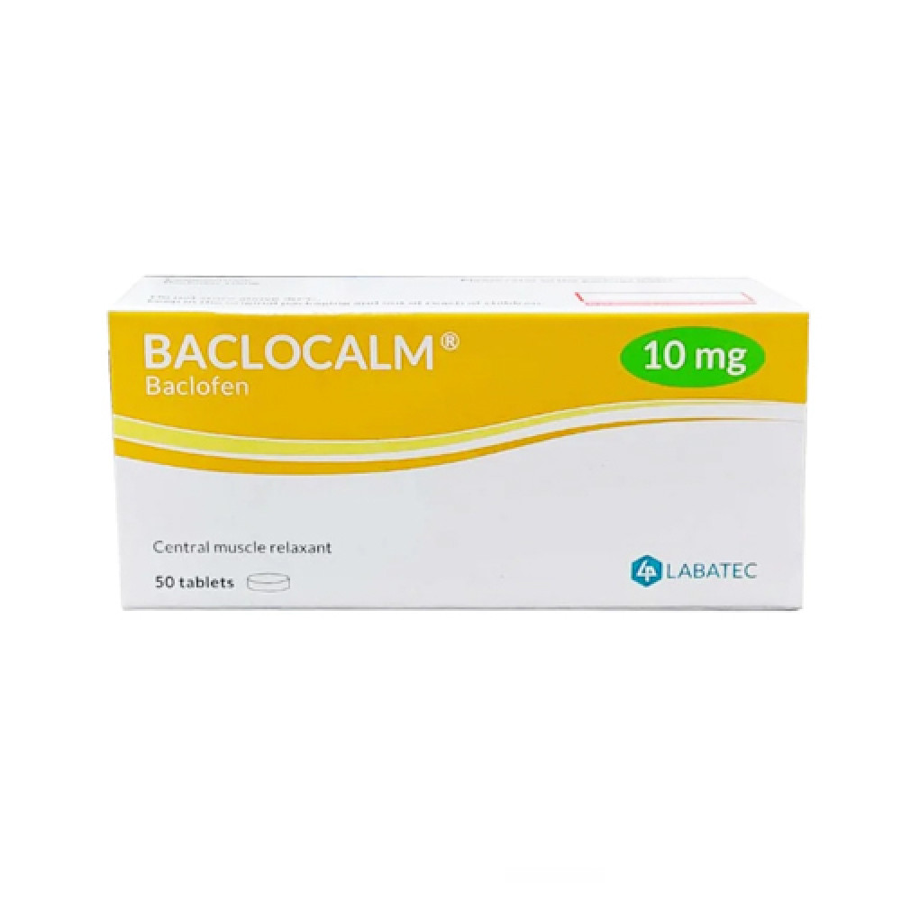 Baclocalm 10mg 50 Tablets