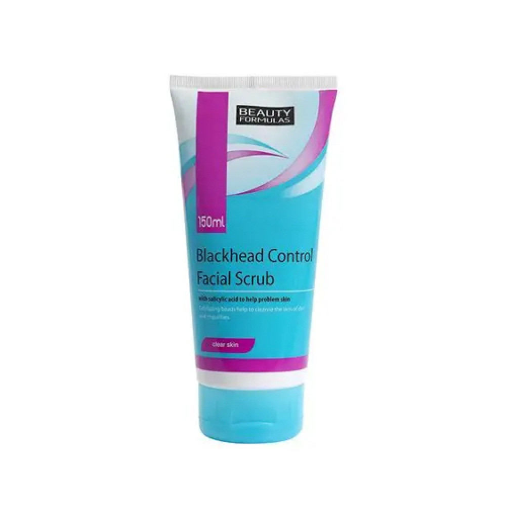 Beauty Formula Clear Skin Blackhead Control Facial Scrub 150ml