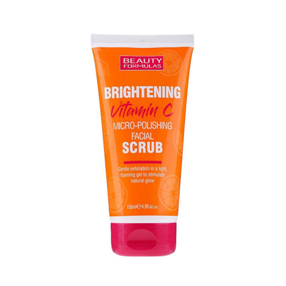 Beauty Formulas Brightening Vitamin C Micro Polishing Facial Scrub 150ml