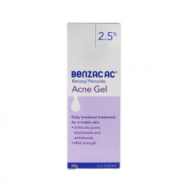 Benzac Ac 2.5% Gel 60Gm