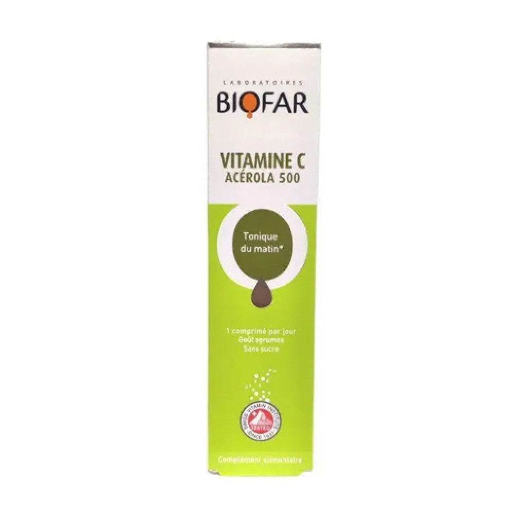 Biofar Vitamin C Acerola 500 20 Tablets