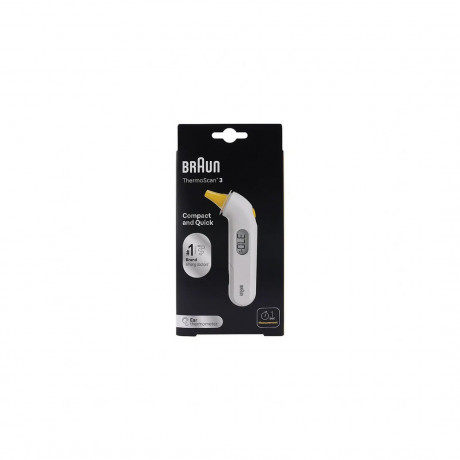 BRAUN THERMOSCAN 3 EAR THERMOMETER-IRT3030