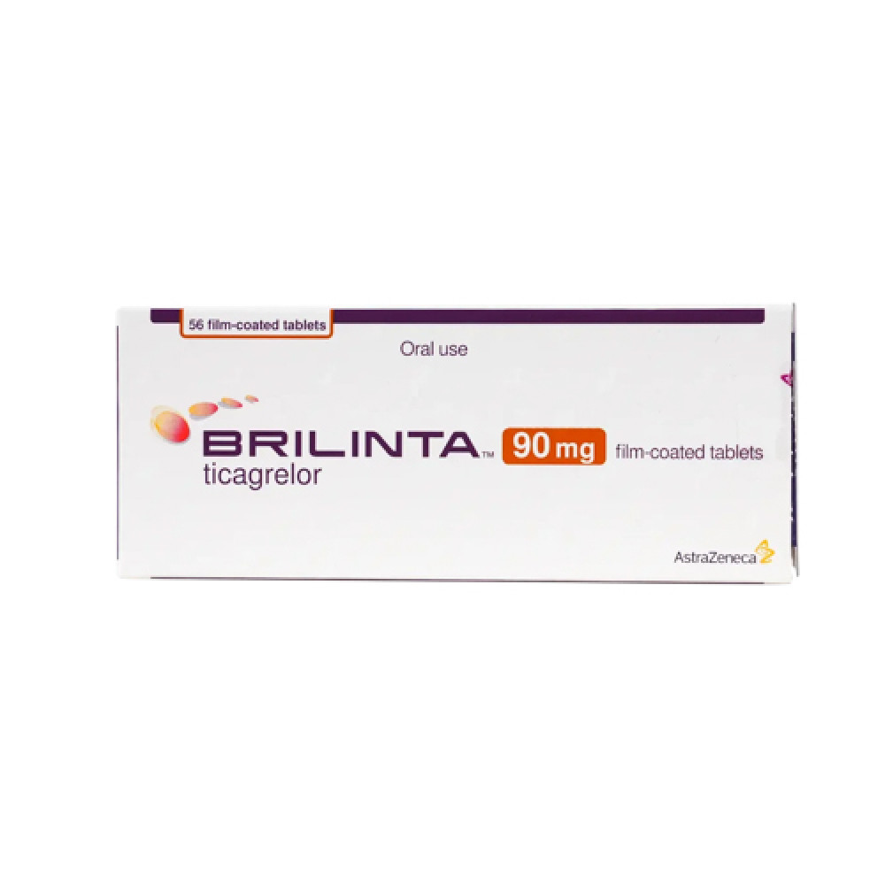 Brilinta 90mg 56 Tablets