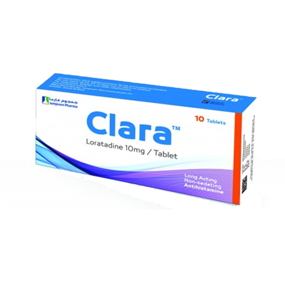 Clara 10mg 10 Tablets