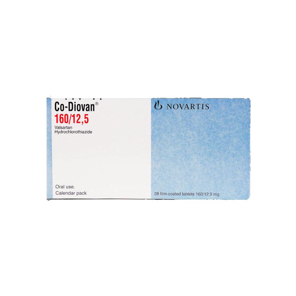 Co-Diovan 160/12.5mg 28 Tablets