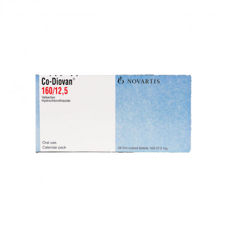 Co-Diovan 160/12.5mg 28 Tablets