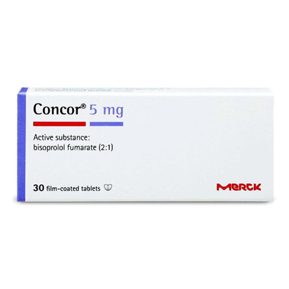 Concor 5mg 30 Tablets
