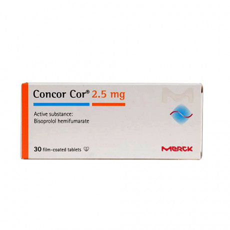 Concor Cor 2.5mg 30 Tablets