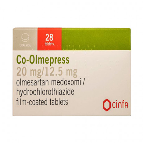 Co-Olmepress 20/12.5mg 28 Tablets 