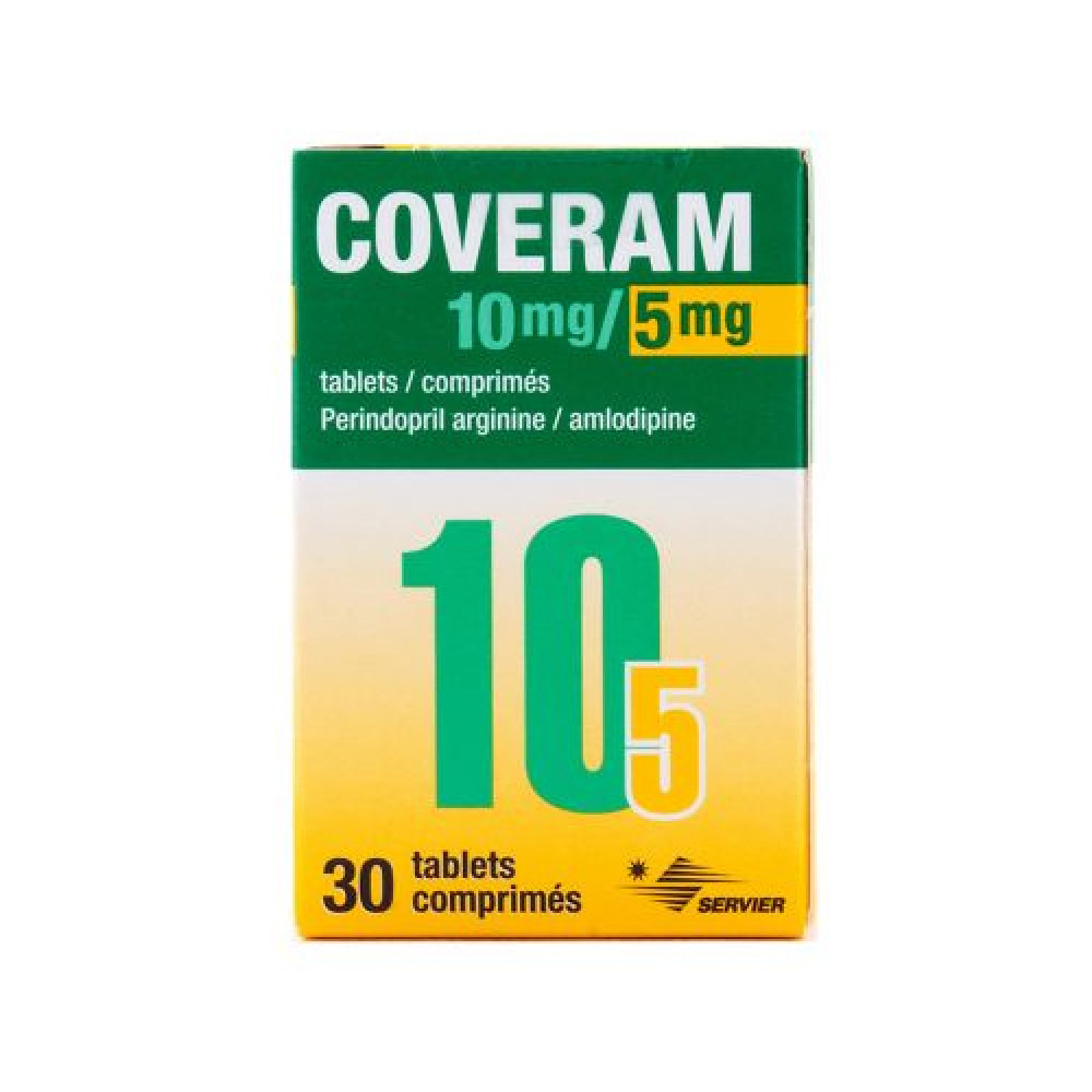 Coveram 10mg/5mg 30 Tablets