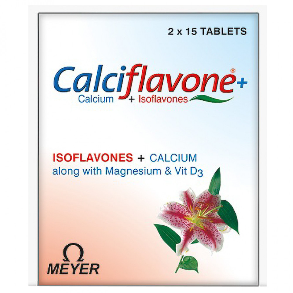 CALCIFLAVONE+CALCIUM+ISOFLAVONES 30TABLETS