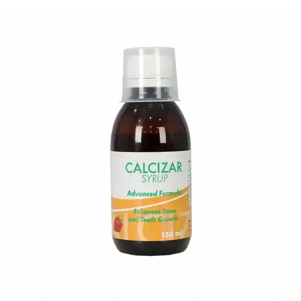 Calcizar Syrup Strawberry Flavor - 150ml