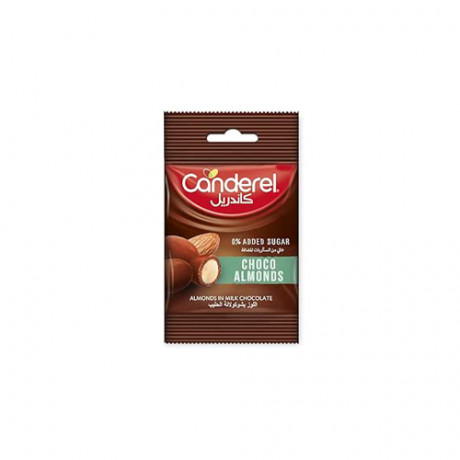 Canderel Choco Almonds Chocolate 40g