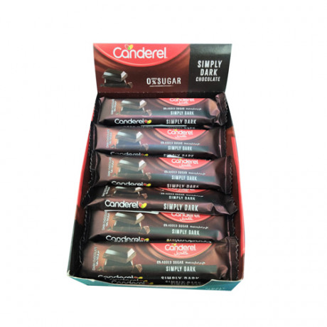 Canderel Dark Chocolate 24x30g