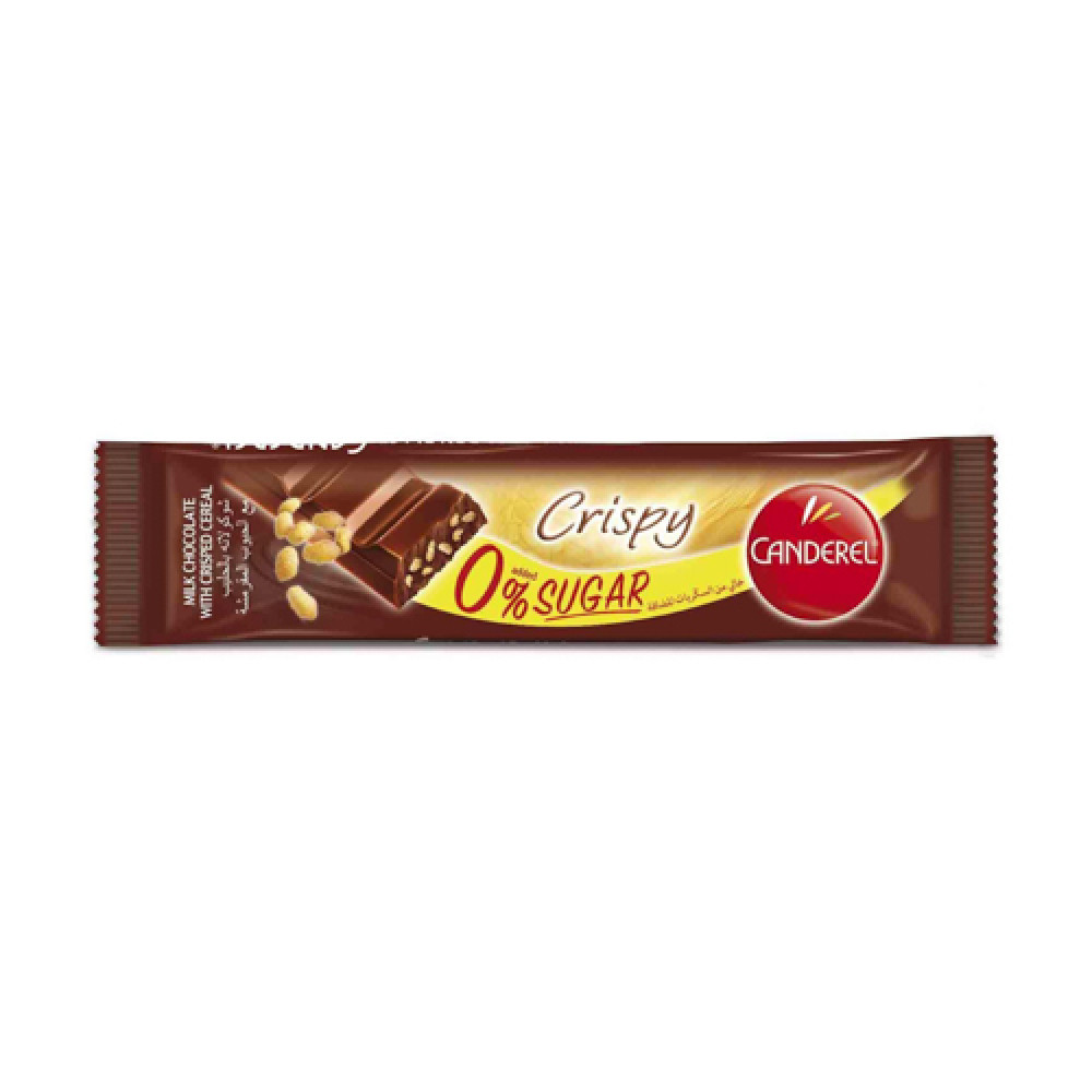 Canderel Milk Chocolate with Crispy Ceral 24x27g