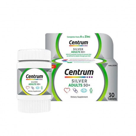 CENTRUM SILVER ADULTS 50+ 30TABLETS