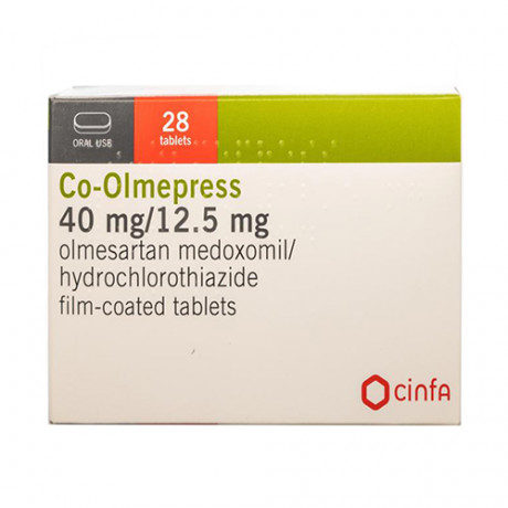 Co-Olmepress 40mg/12.5mg 28 Tablets