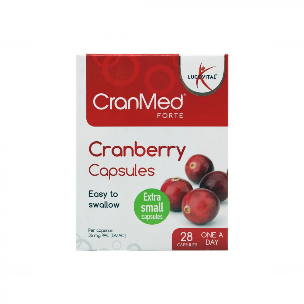 Cranmed Forte 36mg 28 Capsules