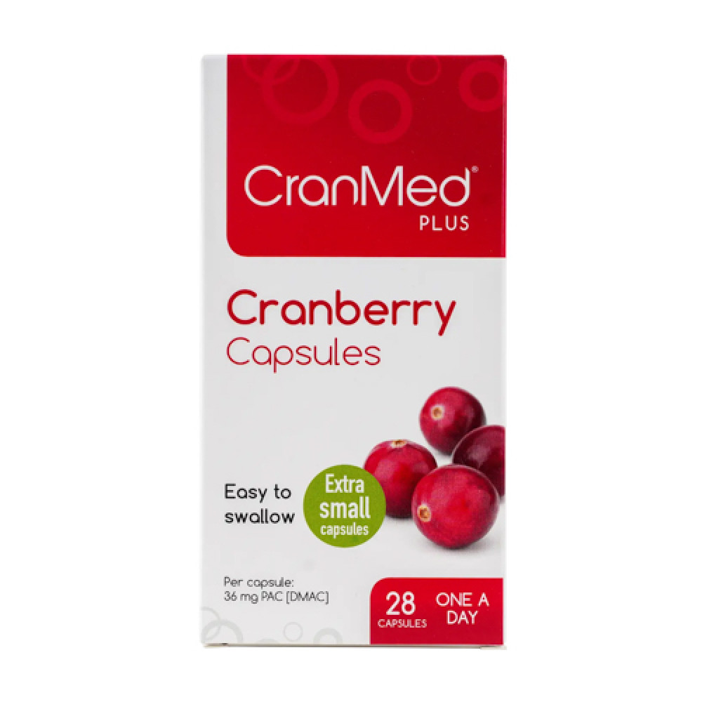 Cranmed Plus Cranberry 36mg 28 Capsules