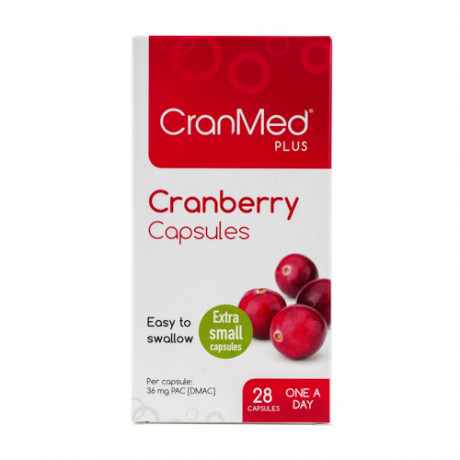 Cranmed Plus Cranberry 36mg 28 Capsules