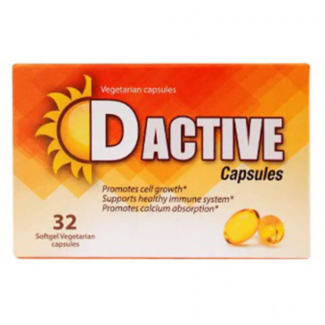 D-Active 32 Softgel Capsules