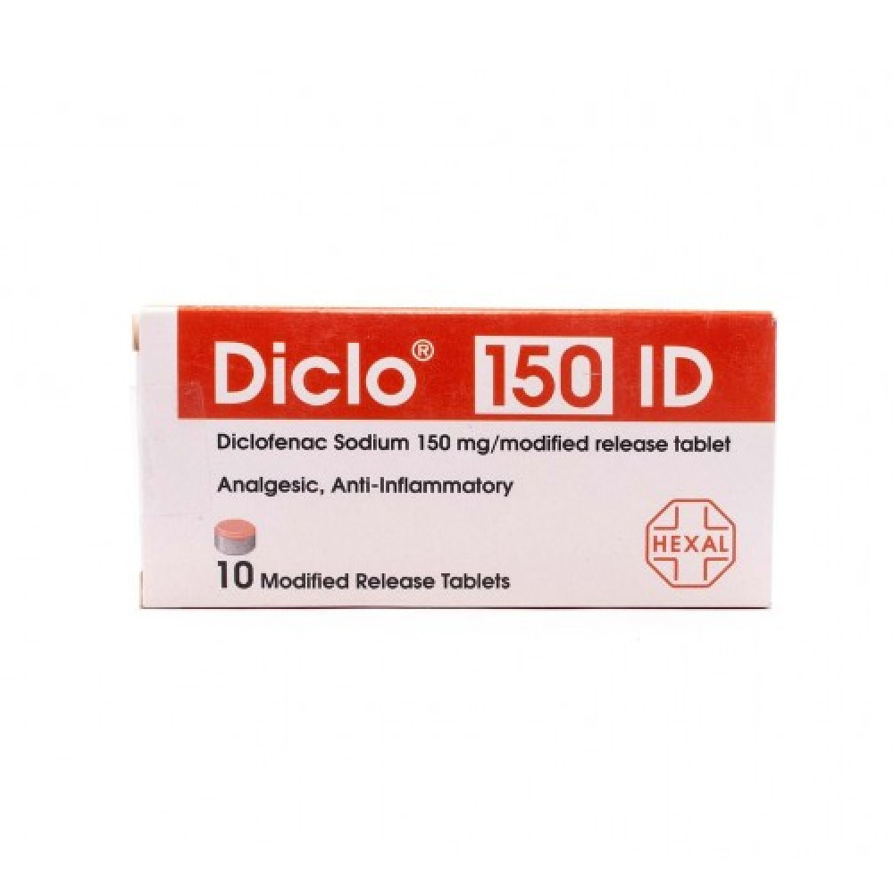 Diclo 150 ID 10 Tablets