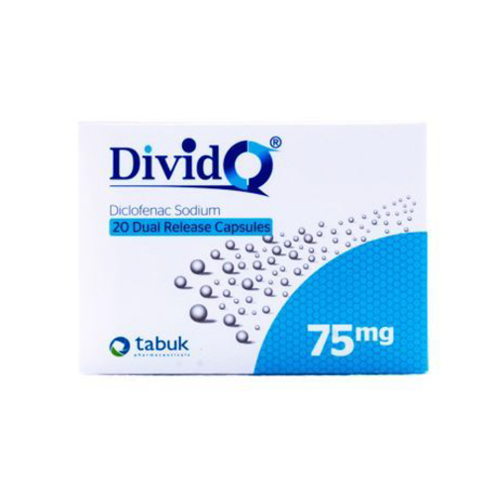 Divido 75mg Dual Release 20 Capsules