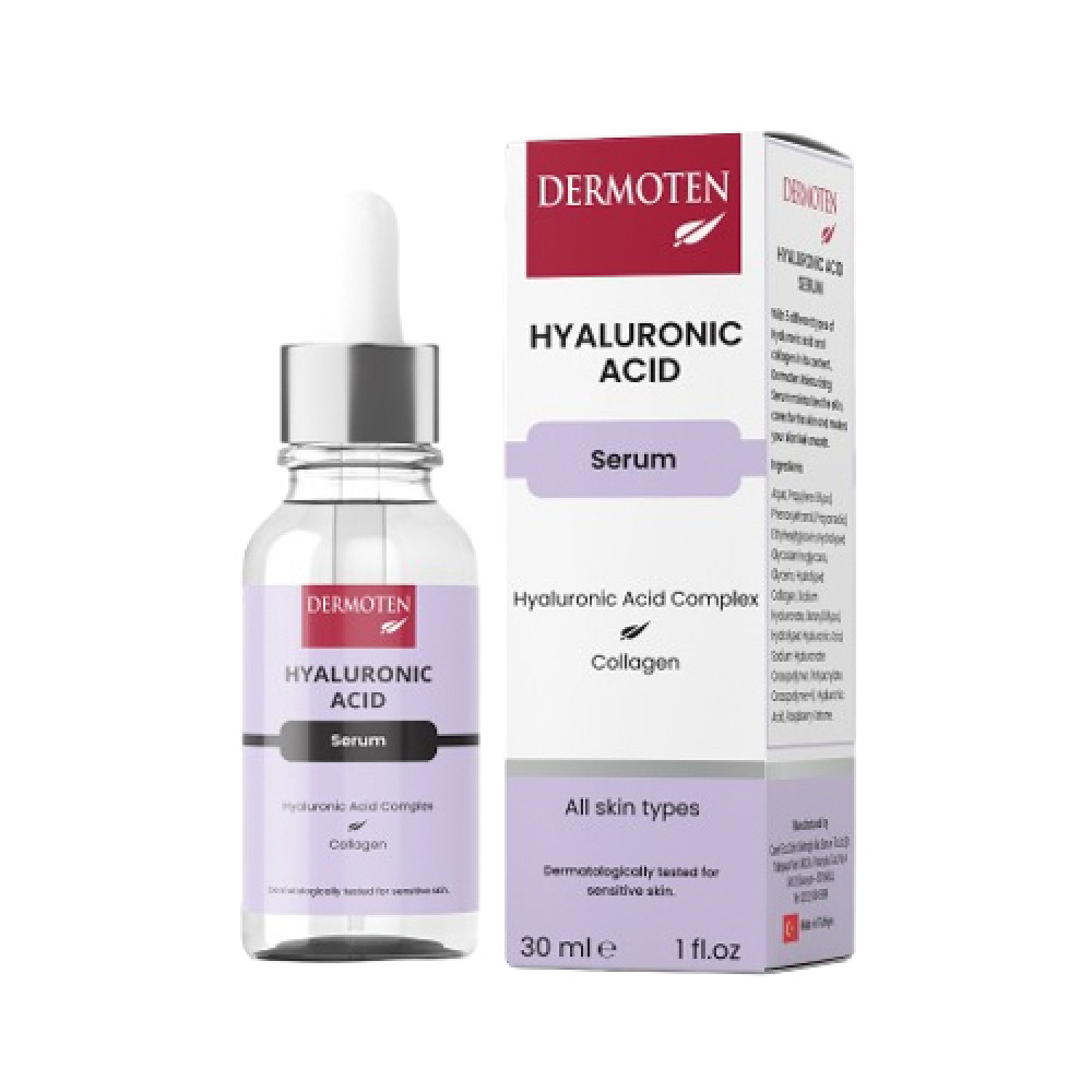 Dermoten Hyaluronic Acid Serum 30ml
