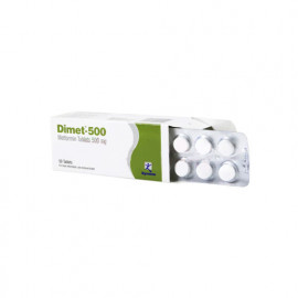 Dimet 500mg 50 Tablets 